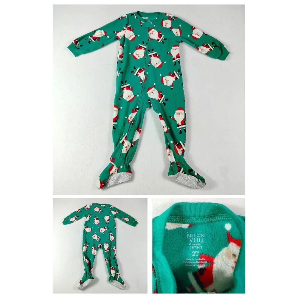 Carter's Cat & Jack Baby Boy 2T Lot Of 8 Bodysuits Pajamas Tops Pants Multicolor